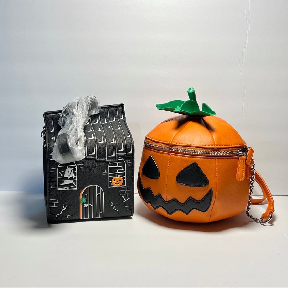 TikTok Halloween 2023 Purses Haunted House Pumpkin